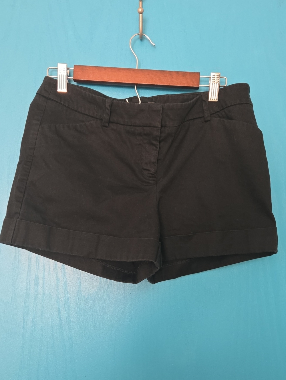 Mossimo Supply Co. Black High-Waist Tailored Shorts